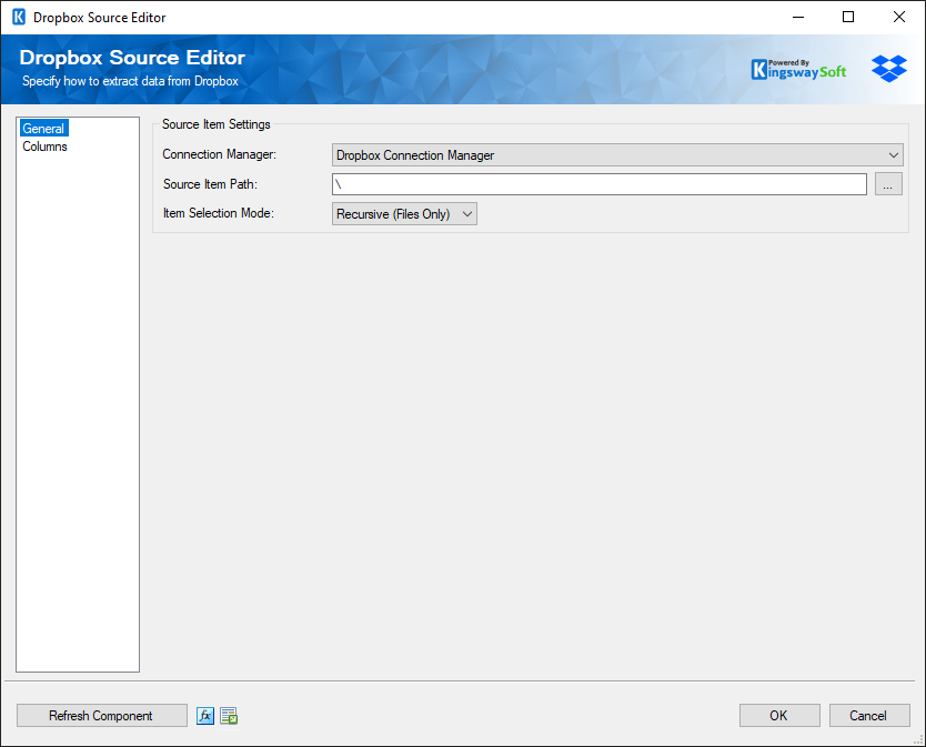 Dropbox Source Editor